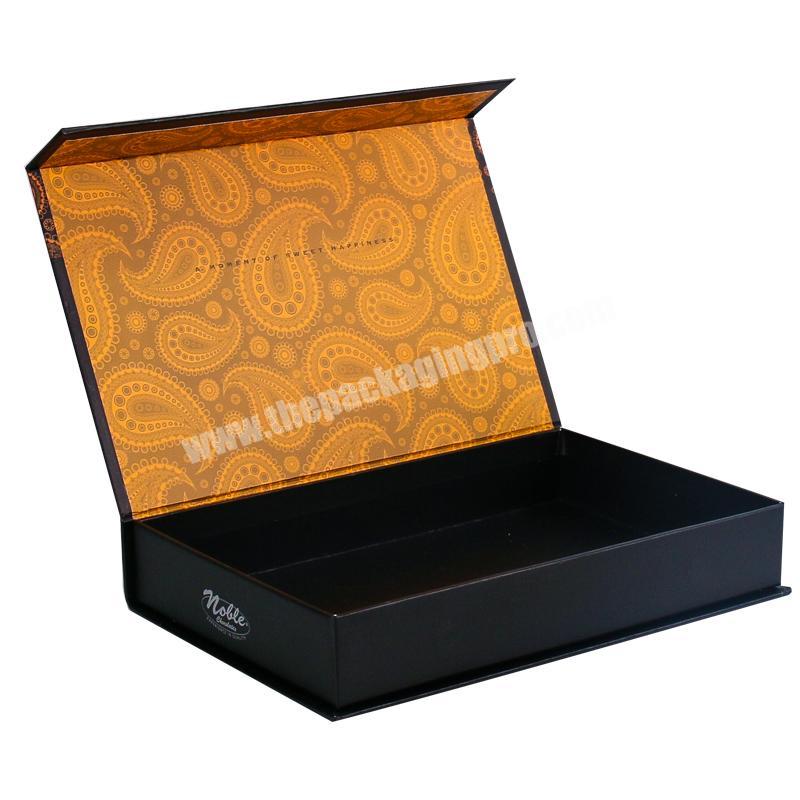 China Custom wood chocolate boxes with tray wine and wedding fancy empty luxury paper packaging gift