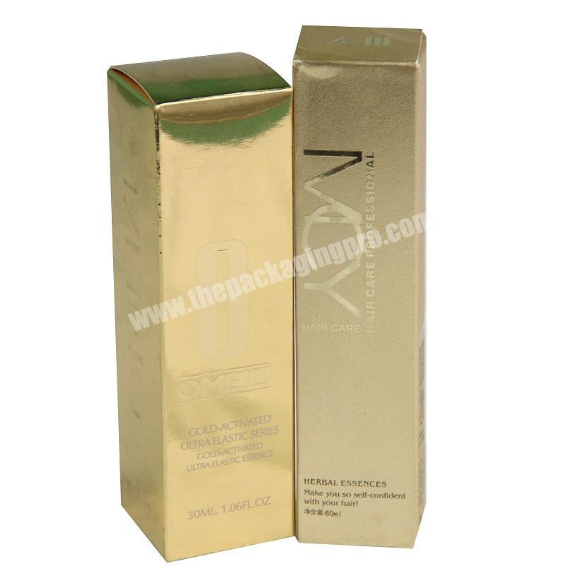 China emballage en papier Papier verpackung 30 50 ml small bottle liquid makeup paper packaging box cosmetic box