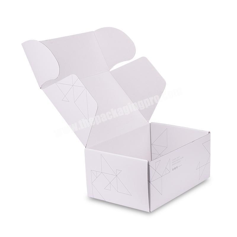 China emballage en papier Papier verpackung Large Eco-Friendly Printed Shipping Packing Corrugated Paper cradle Box