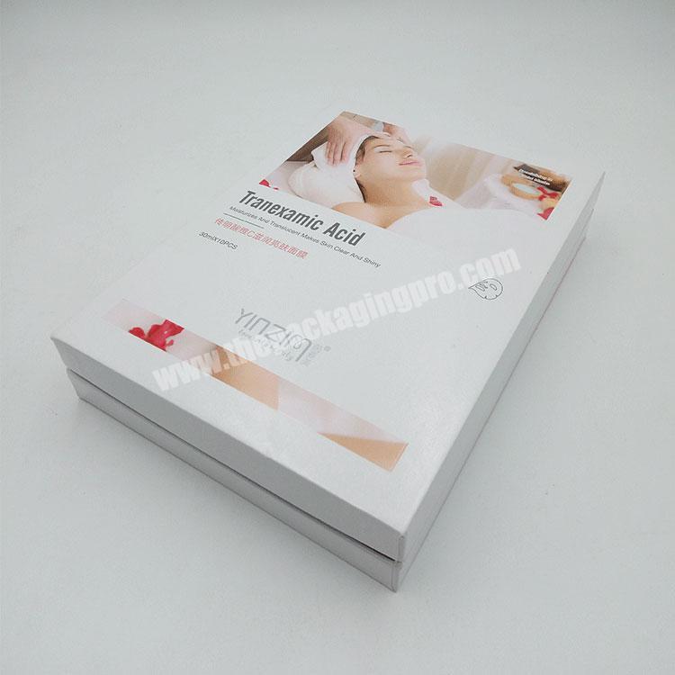 china factory cosmetic packing boxes removable lid custom gift paper box packaging supplies