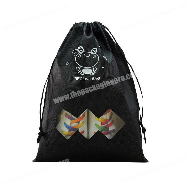 China factory custom design colorful drawstring bag non woven for shoes