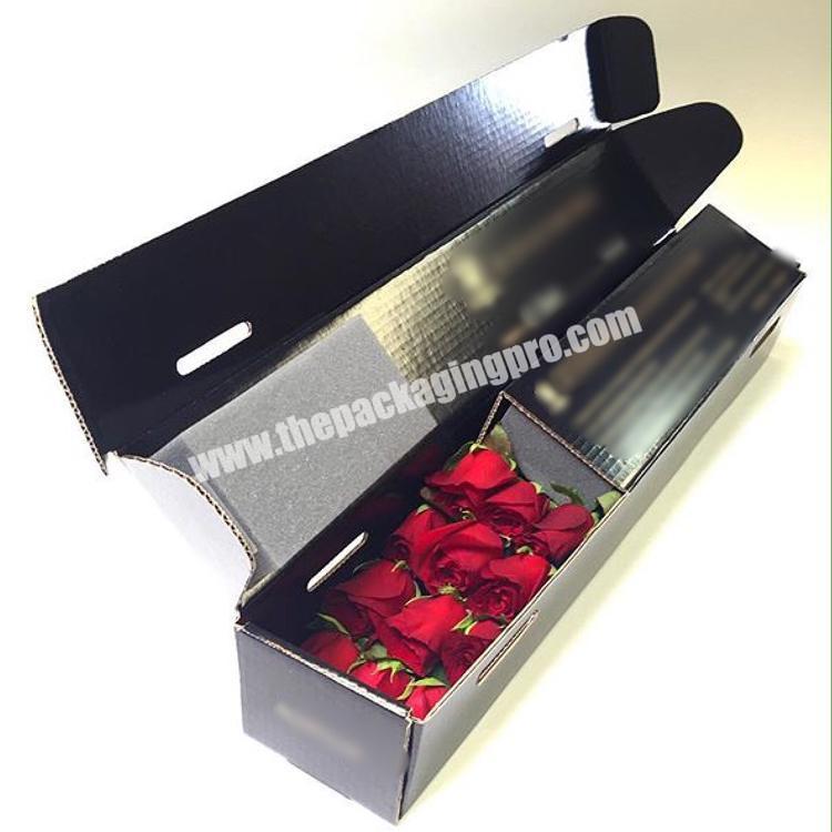 China Factory Custom Rectangle Flower Packaging Boxes