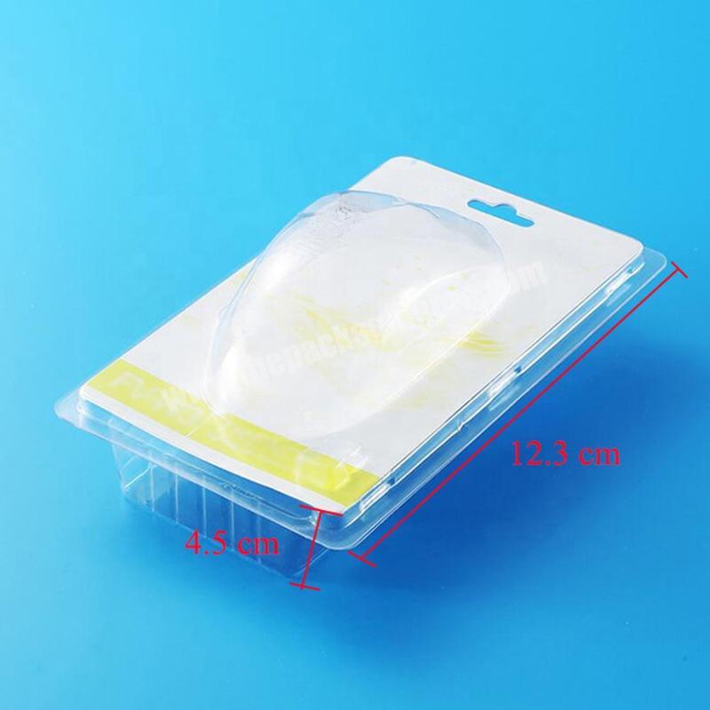 China Factory Customize Made Computer Mouse Packaging Paper Box With Pvc Blister Tray