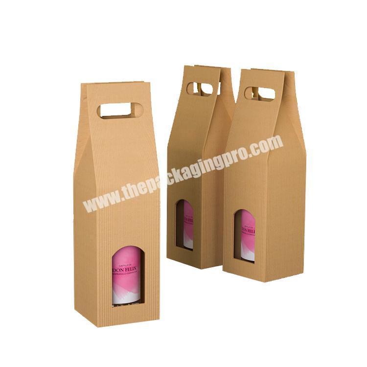 China Factory Customized Eco-friendly Paper Red Wine Box TeaLuxuryGifts Packaging Box
