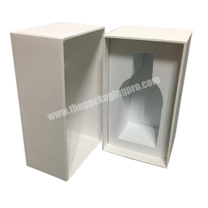 China Factory Customized Logo Debossed Top And Lid Gift Box For 100ml Bottle