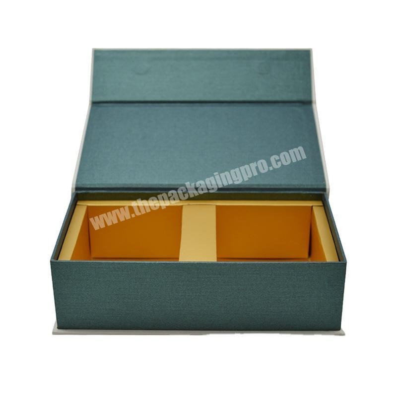 China Factory Customized magnetic tea packaging paper gift box upscale tea products gift box