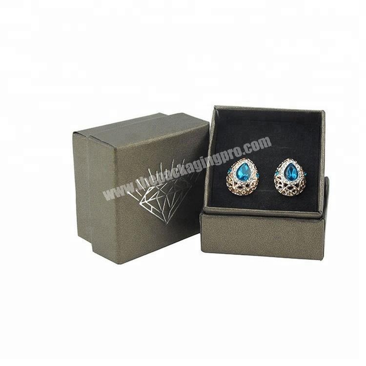 China factory direct wholesale custom logo printed paper ring necklace bracelet earrings jewelry gift box