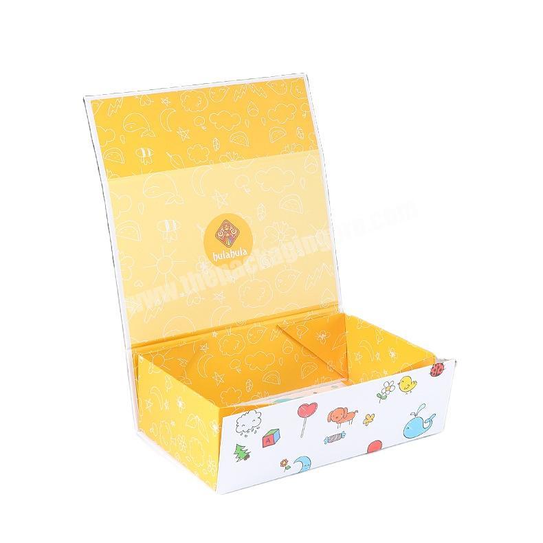 China factory discount custom mini cardboard color magnetic foldable gift box candle folding carton rigid gift box