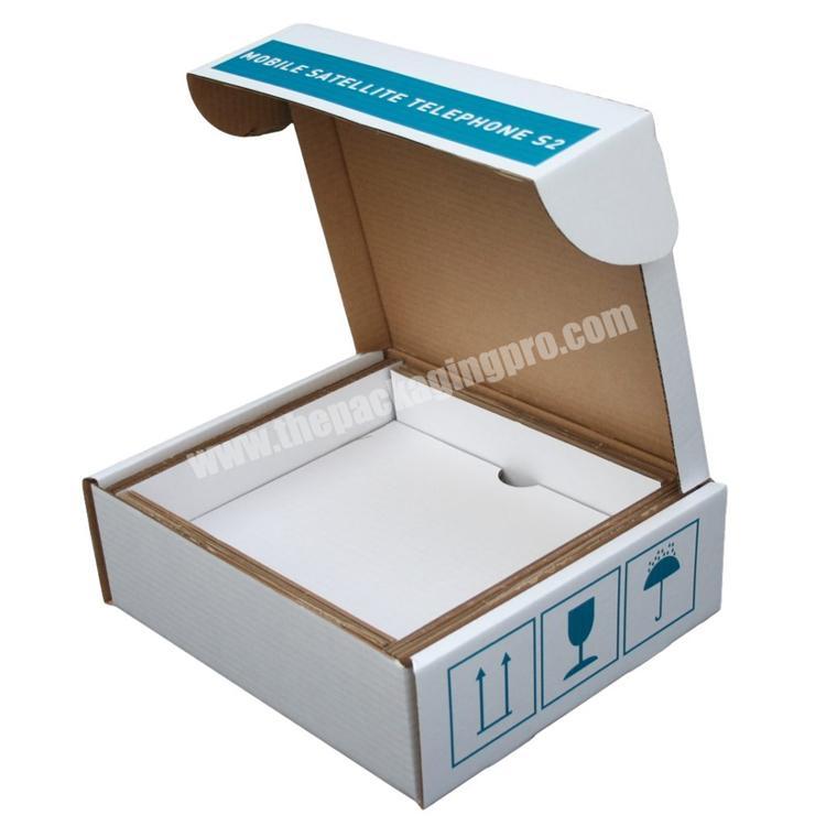 China Factory recyclable corrugated paper fruit gift board box with lid supplier