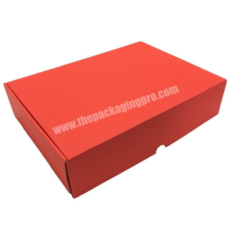 China Factory red waxed printed corrugated fruit cardboard boxes factory