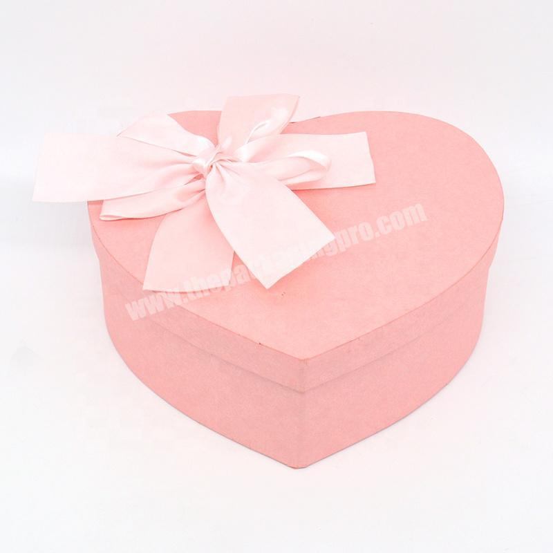 China Factory Supplied Top Quality Custom Heart Boxes For Gift Pack