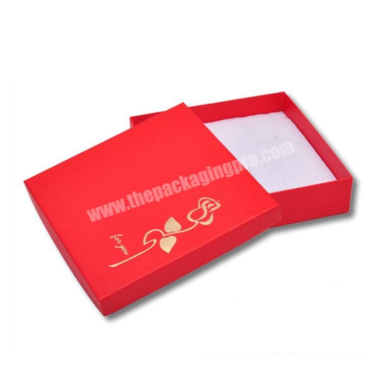 China Factory Supply Paper Clothing Box With custom logo