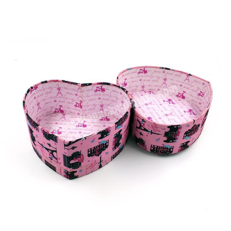 China Factory Wholesale Packaging Box Heart Shaped Chocolate Box