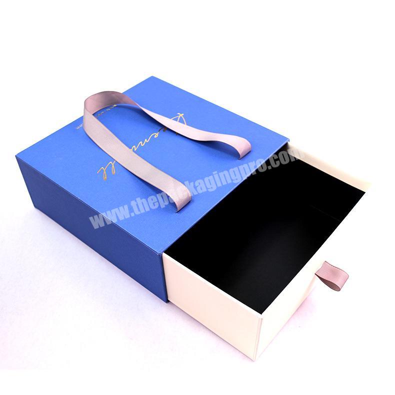 China Hight Quality luxury packaging box drawer manufacturers
