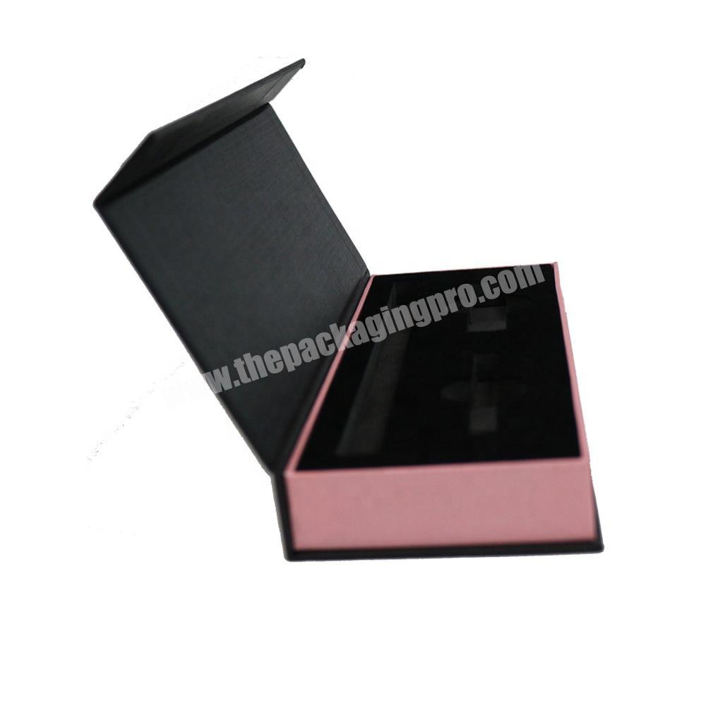 China Luxury custom watch and watch strap packaging box with velvet and EVA