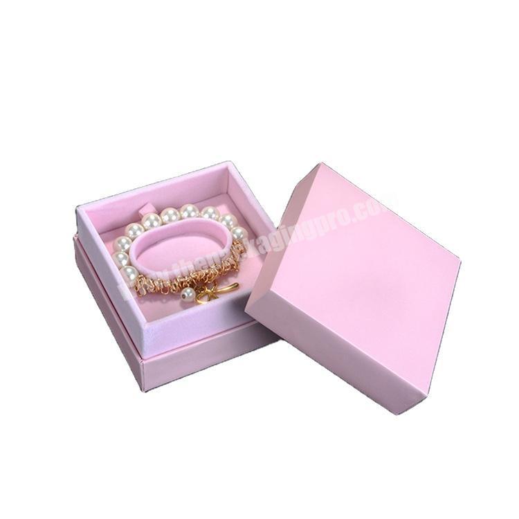 China Manufactory necklace presentation box white necklace box ring box led with factory price