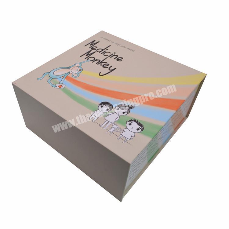 China manufacture custom foldable magnetic box packaging christmas gift cardboard box for kids toy