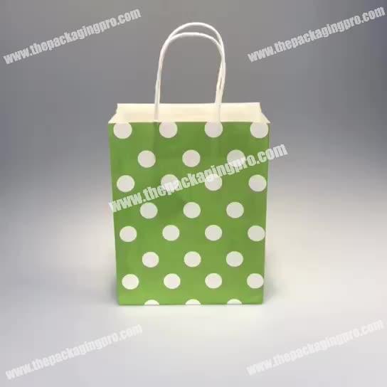 China manufacture high quality white kraft bag gift paper bag