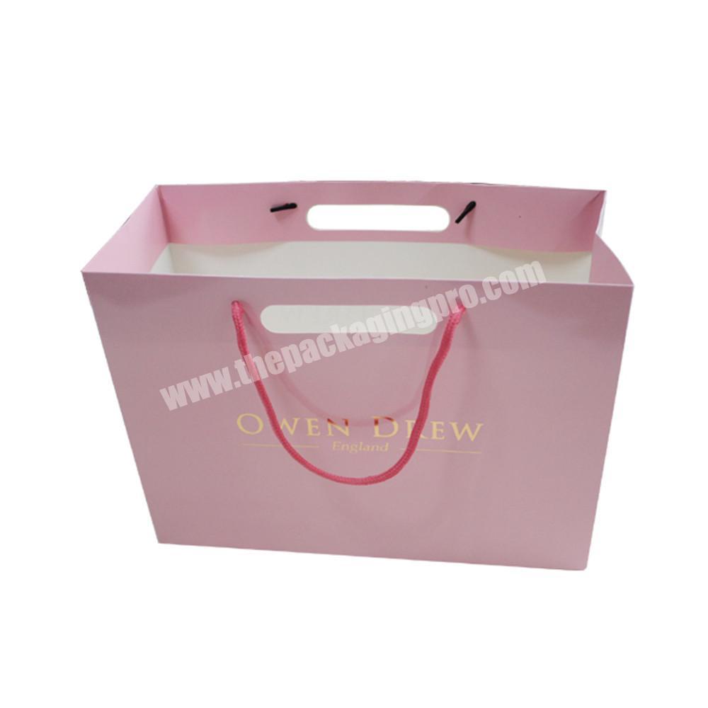 China Manufacture Wholesale Colorful Cheap Personalized Customized Production Small Paper Gift Bag with Handles