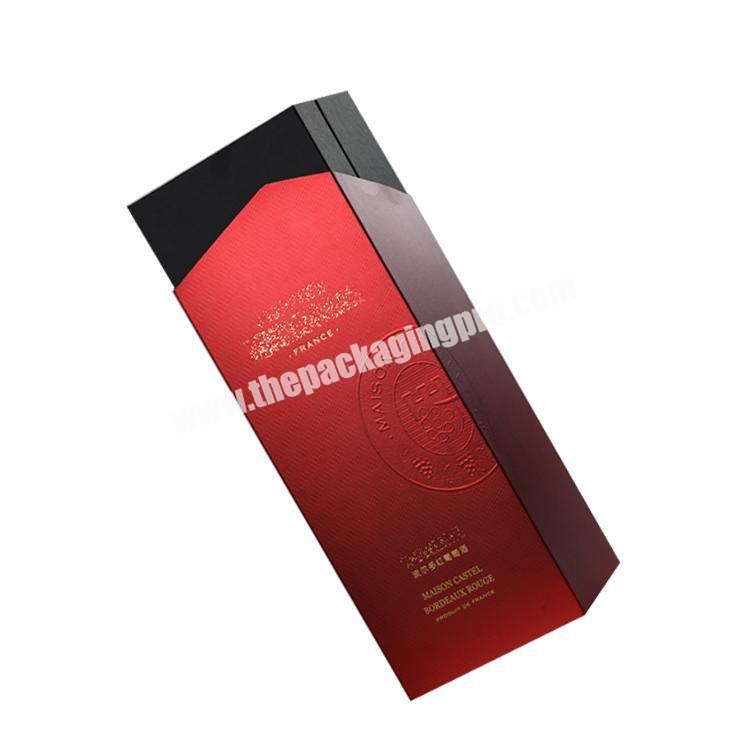 China Manufacturer Cardboard Package Wine Paper Box Packaging