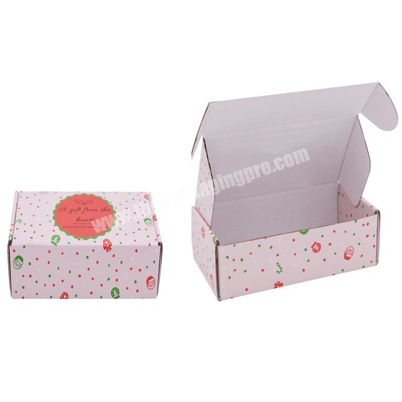 China manufacturer custom corrugate paper box mailer lashes packaging cosmetics shipping subscription box