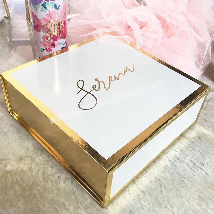 china manufacturer custom magnetic wedding gift box