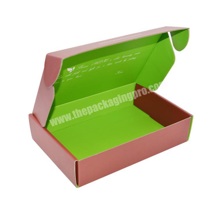 China manufacturer custom travel skincare set packaging gift box corrugated paper shipping carton box for jacket