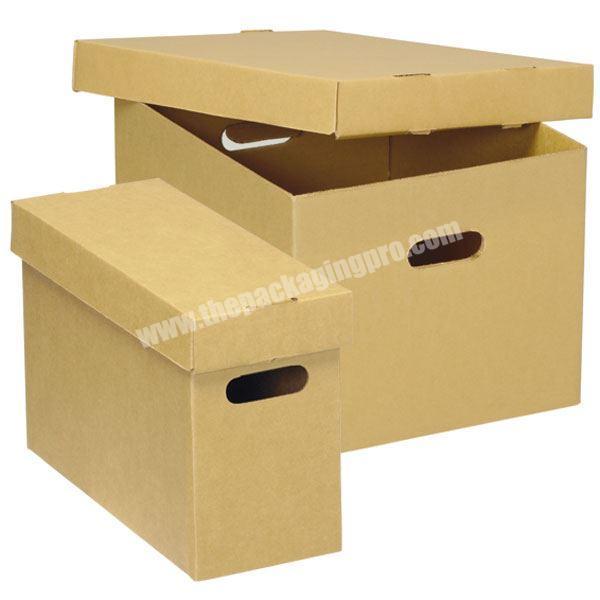 China Manufacturer Customized Cardboard Rigid Paper Storage Box
