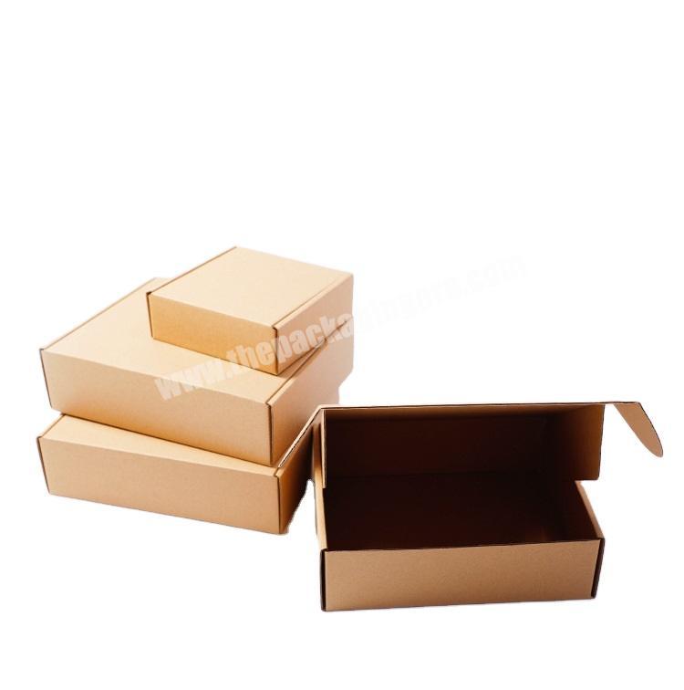 China Manufacturer Customized cardboard shipping boxes corrugated cartons plain corrugated box logo corrugated box for sale