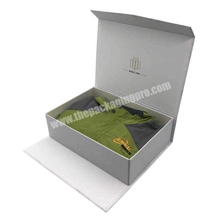 China manufacturer magnetic paper folding gift box with magnet closure