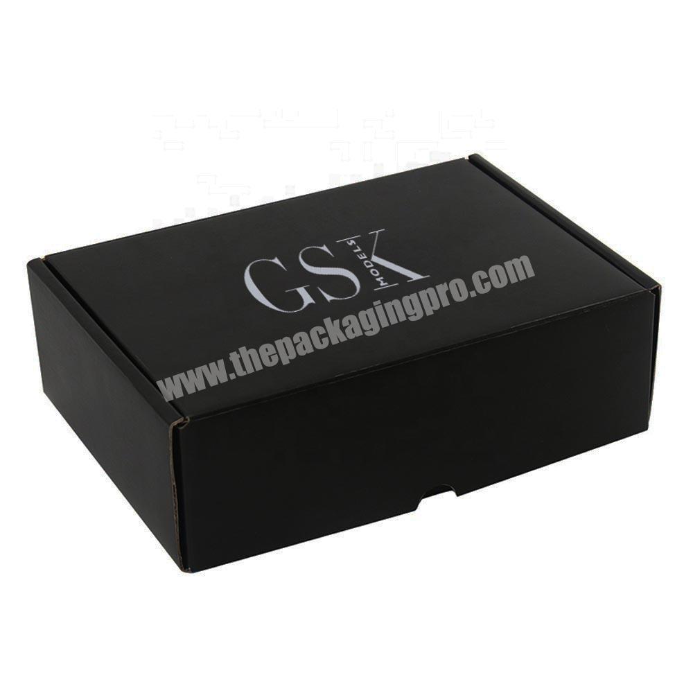 China manufacturer packaging clothing mailing gift box custom corrugated boxes with logo
