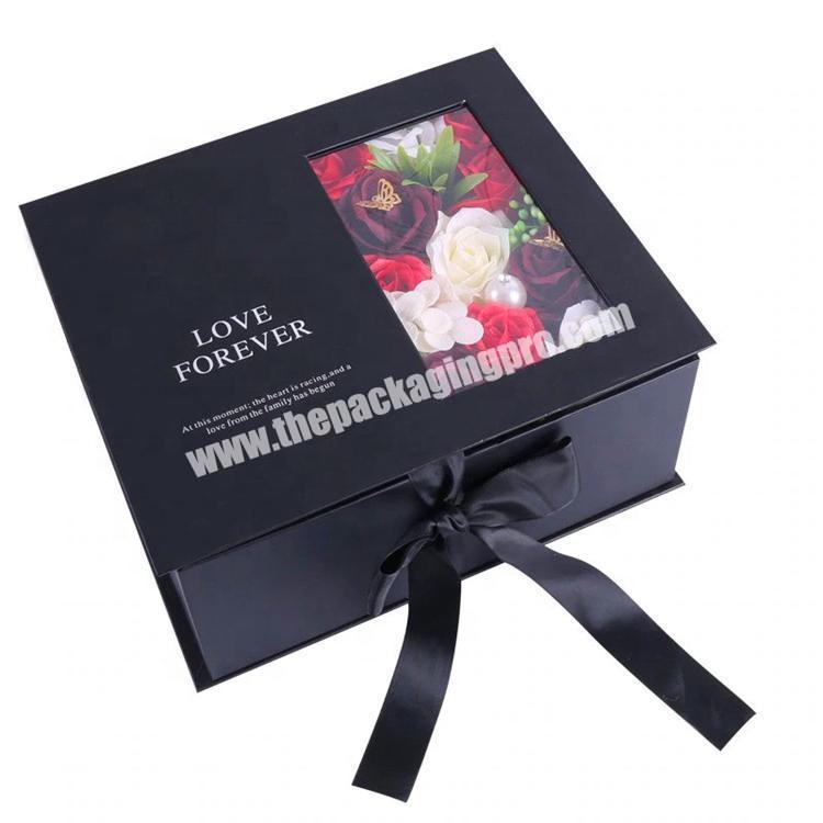 China Manufacturer Wholesale Custom Printing Luxury Wedding Gift Packaging Flip Magnetic Box