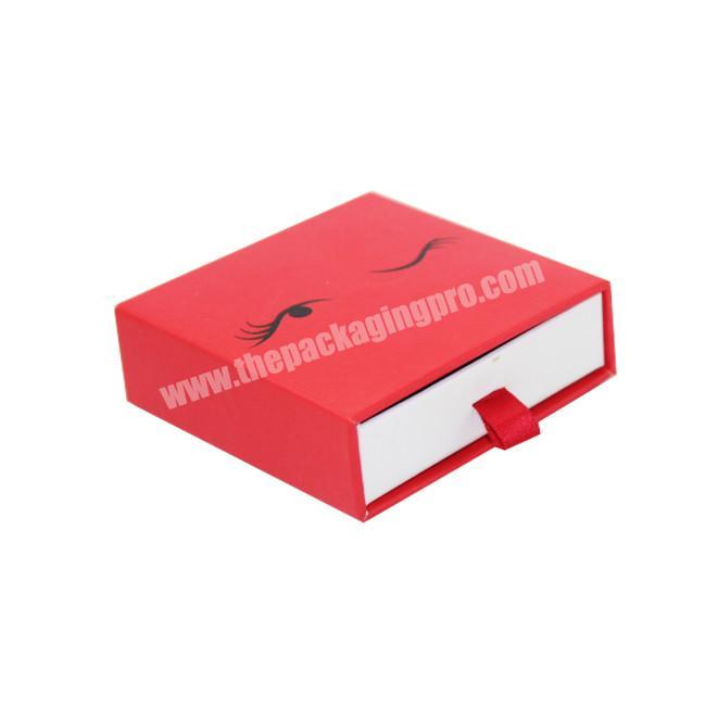 China Manufacturer Wholesale Red Ring Jewelry Box With Led Light