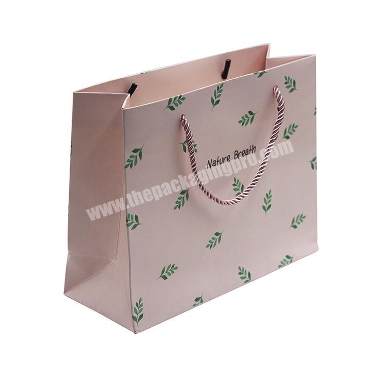 China Manufacturers Customised Logo Design Printed Wedding Cheap Small Luxury Paper Gift Bags With Handles