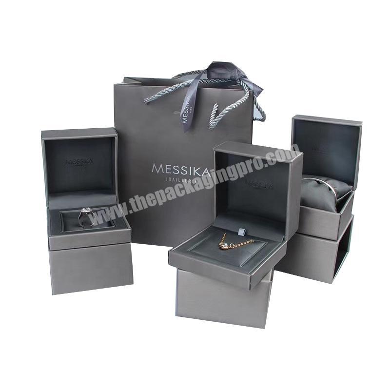China Manufacturers Plastic recycled luxury Jewelry Packaging Box set