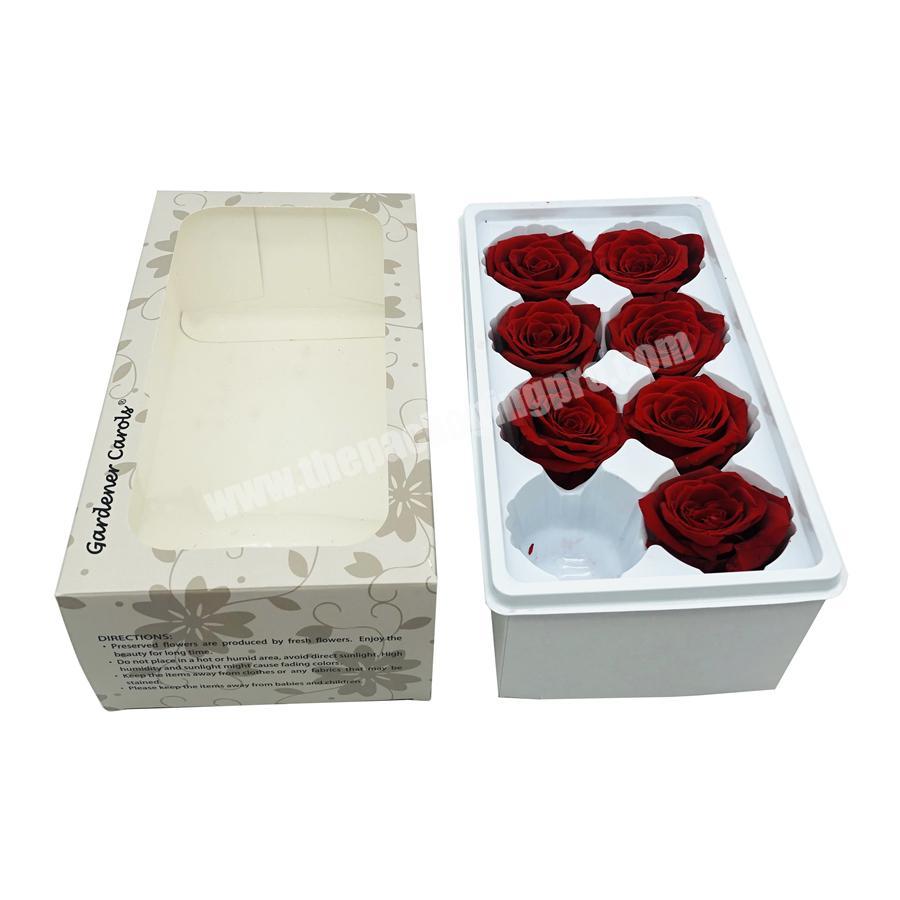 china most popular beautiful flower box packaging