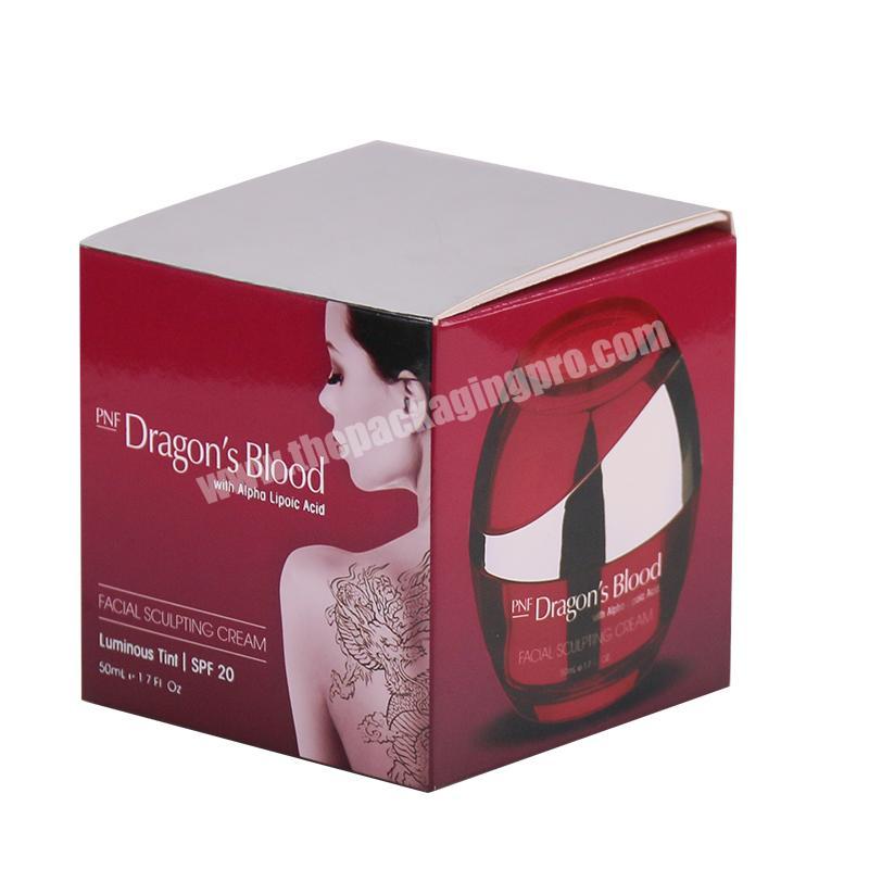 China Original factory skin care fancy cardboard box with Best Prices