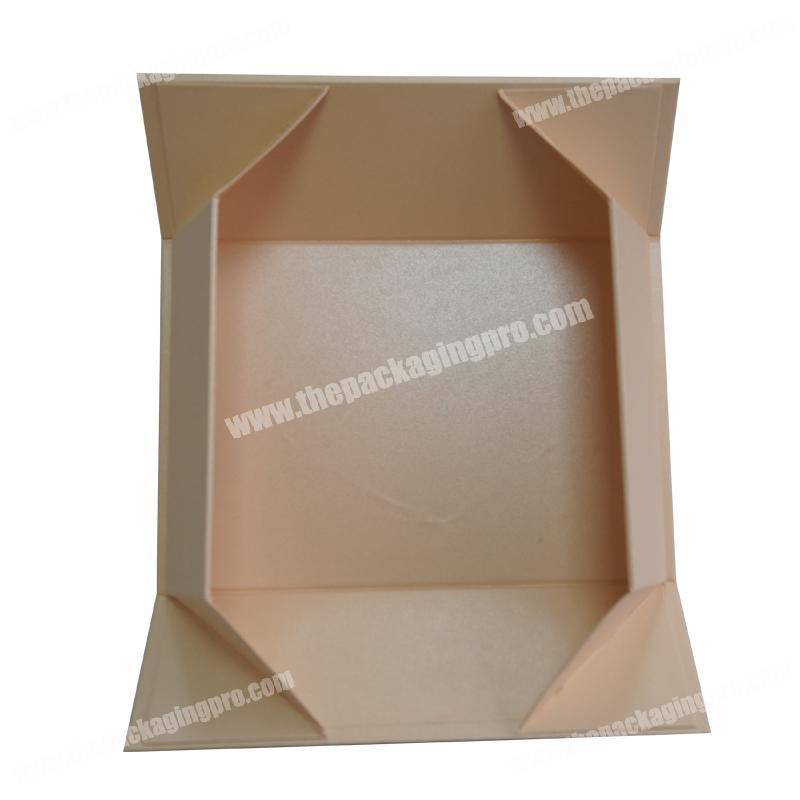 China Products Private Brand Printing  Cardboard Flip Top Magnetic Closure Foldable  Gift Box Packaging