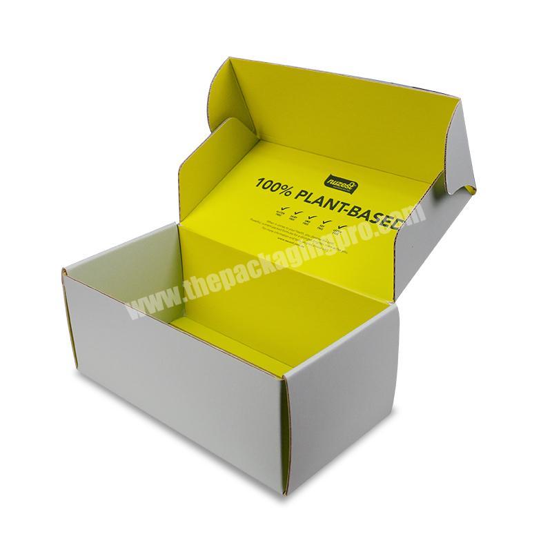 China Recycled Cardboard Paper Corrugated Package Carton logistics Express postal boxes