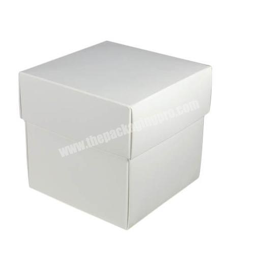 China Supplier Cheap Price Original Factory Best Sale Quality Gift Box White Cube
