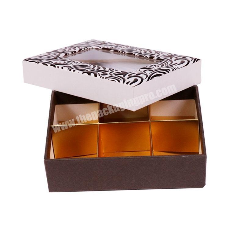 China supplier chocolate checkers cavity box candy bar paper packaging