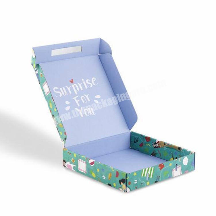 China Supplier Custom Christmas Cardboard Corrugated Board Mailer Shipping Gift Box Printed