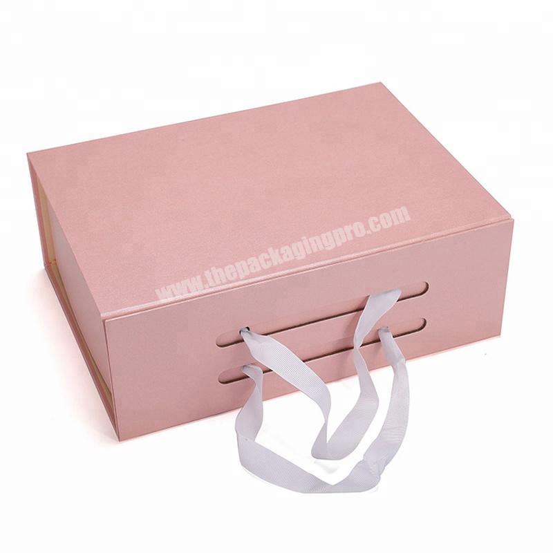 China Supplier Custom Design Magnetic Flat Folding Gift Box