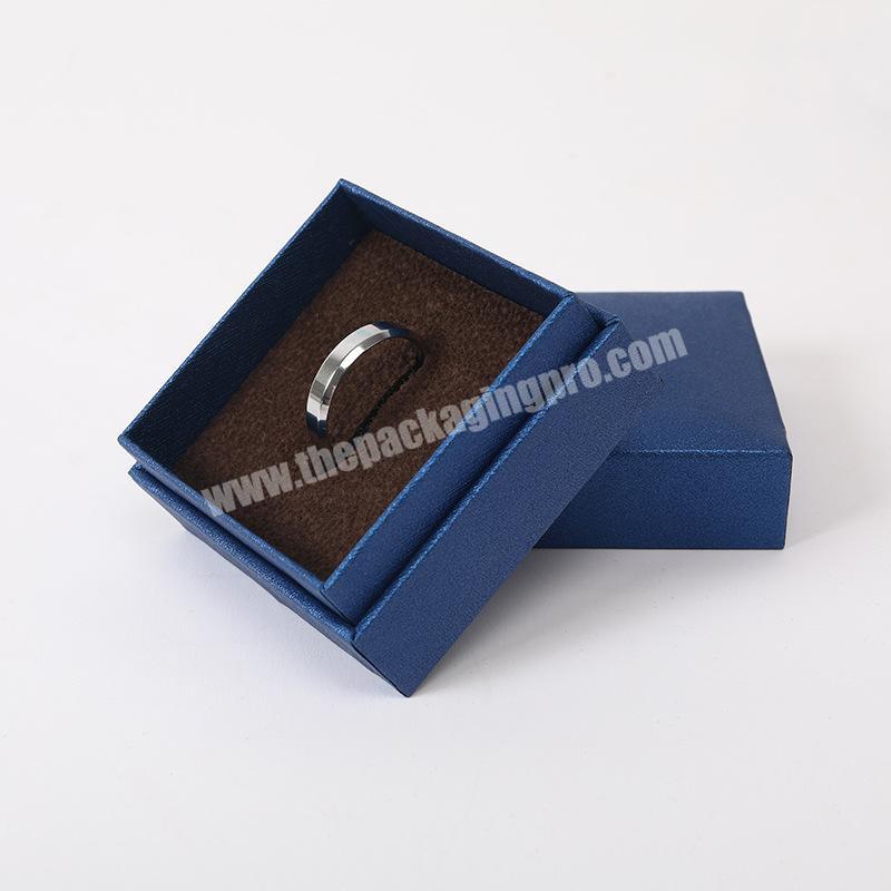 China supplier customized ring packaging box with different color