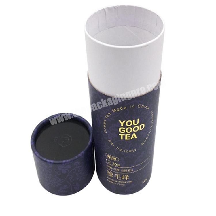 China supplier eco tube boxes cylinder paper paper can box packaging