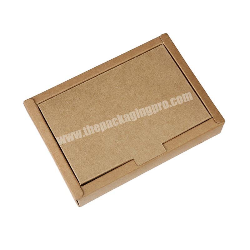China Supplier Kraft paper packaging cardboard box creative underwear packaging gift kraft paper box