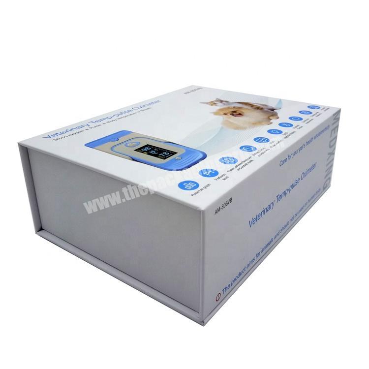 China supplier made high quality paper gift box for Blood pressure machine box packaging