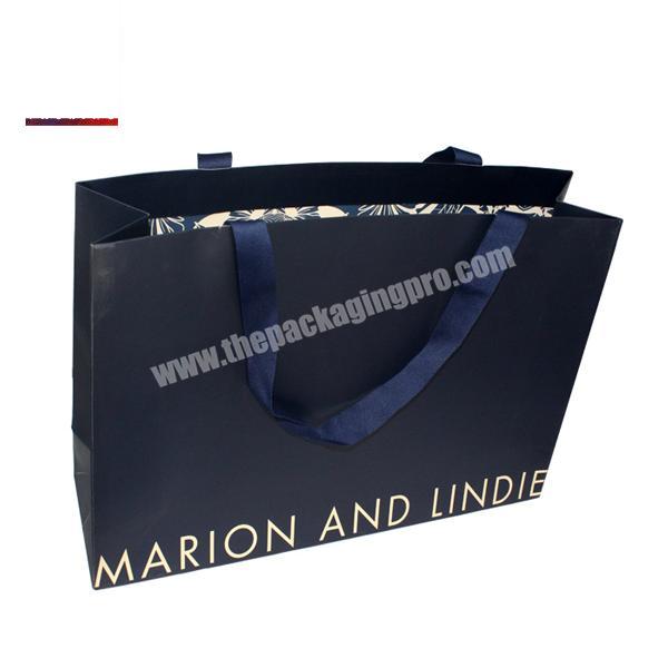 China Supplier paper bags with your own logo printed custom made shopping paper bags