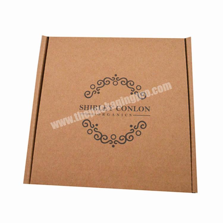 China Supplier Wholesale Custom Kraft Paper Folded Corrugated Paper Box Mailing Shipping Box Mailer box for Razor Shaving Tool