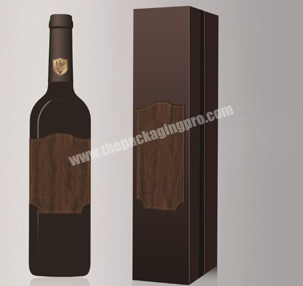 China Suppliers Beautiful design paper box for wine cosmetic storage box